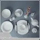 For Workplace White Porcelain Square Dinner Set EXW/FOB Guangzhou by Two Eight 1