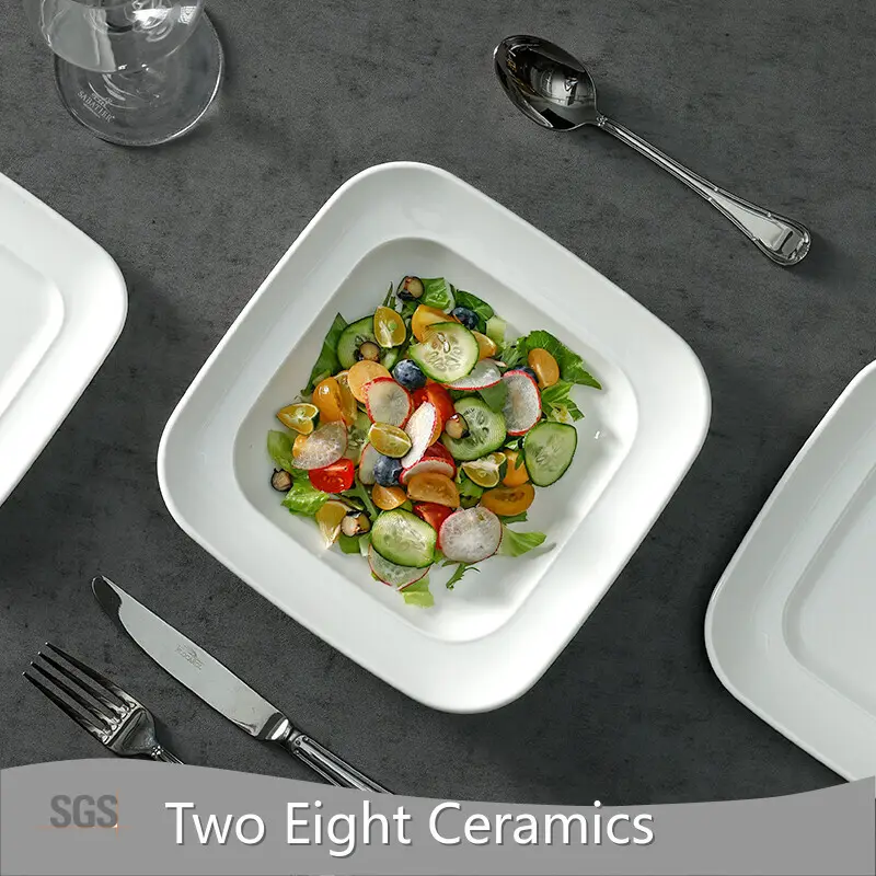 For Different Industries Modern White Porcelain Dinnerware ALIBABA TRADE ASSURANCE by Two Eight 1