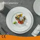 Practical White Bone China Dinnerware for Workplace 1