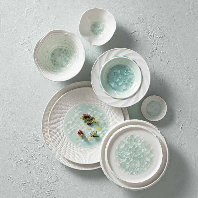 Frost Collection - 2026 Color Glazed Ceramic Dinnerware Set 11
