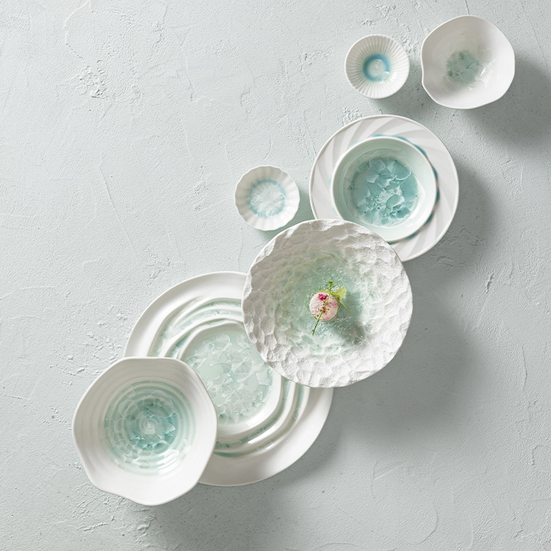 Frost Collection - 2026 Color Glazed Ceramic Dinnerware Set 1