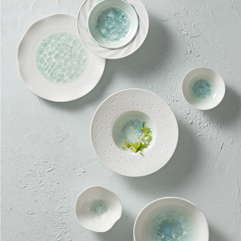 Frost Collection - 2026 Color Glazed Ceramic Dinnerware Set 7