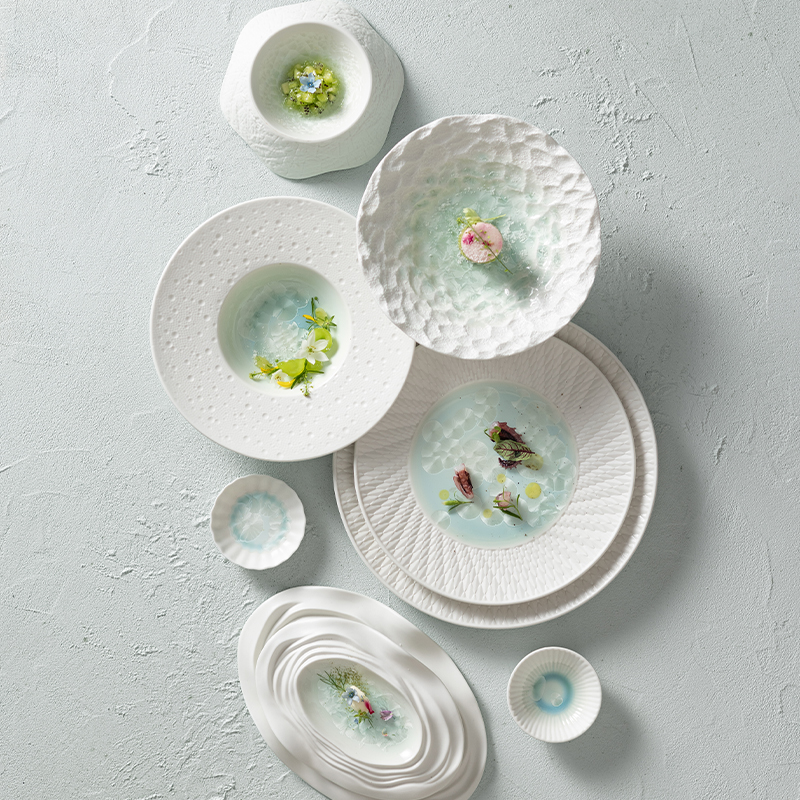Frost Collection - 2026 Color Glazed Ceramic Dinnerware Set 9