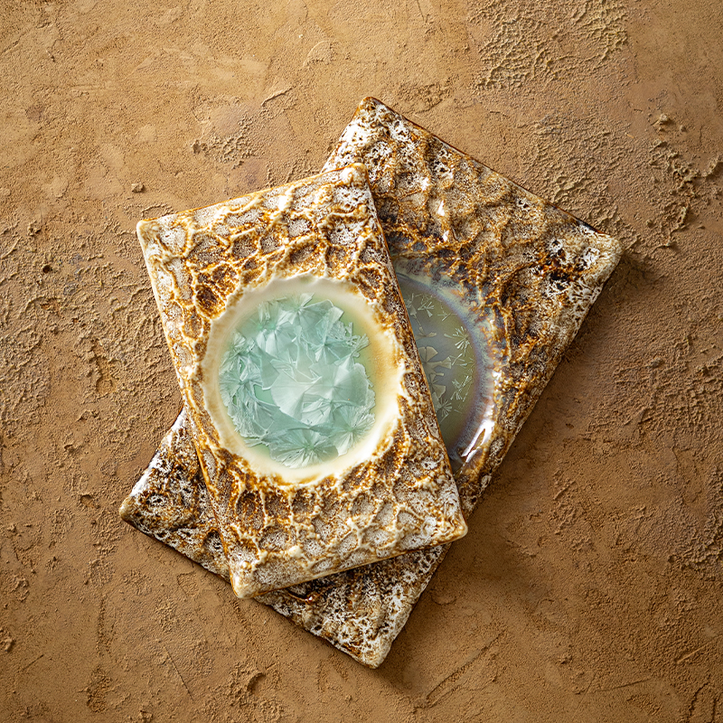Eclipse Collection - 2026 New Arrival Natural Style Earthy Tone Ceramic Tableware, Crystalline Glaze Set for Restaurants & Hotels 6