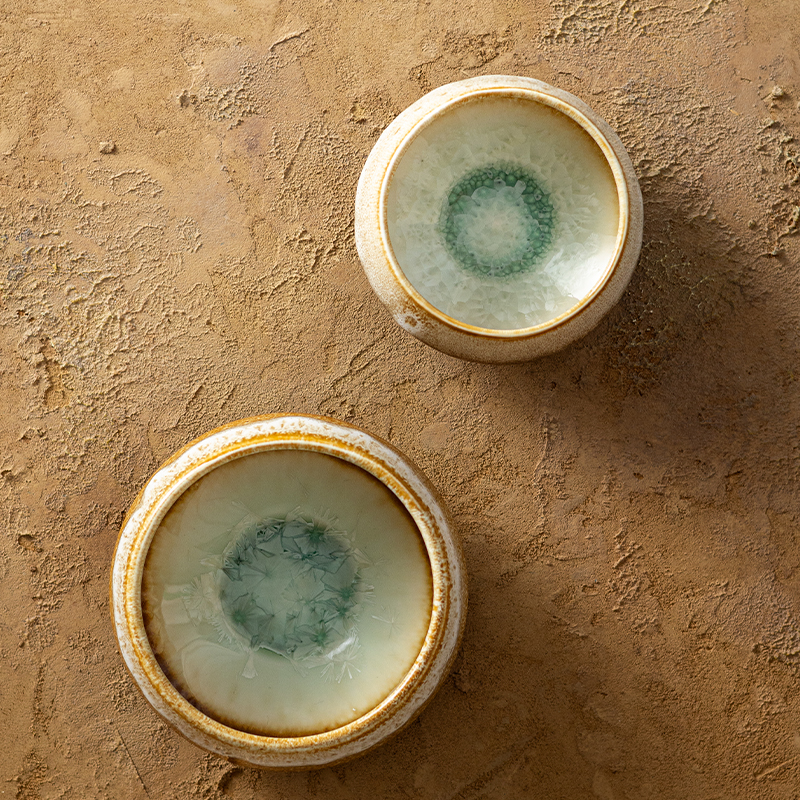 Eclipse Collection - 2026 New Arrival Natural Style Earthy Tone Ceramic Tableware, Crystalline Glaze Set for Restaurants & Hotels 7