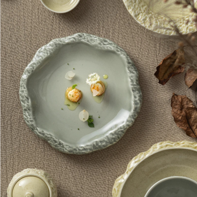 Era Collection – 2026 New Arrival, Eco-Friendly & Safe, Embossed Ceramic Dinnerware, Versatile Textured Tableware for Restaurants, Hotels & Fine Dining 7