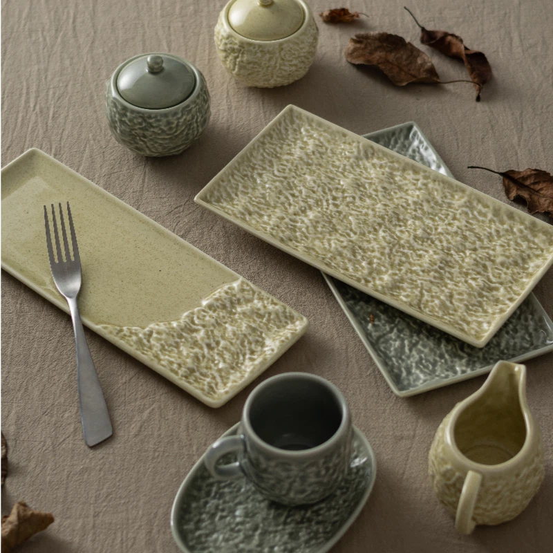 Era Collection – 2026 New Arrival, Eco-Friendly & Safe, Embossed Ceramic Dinnerware, Versatile Textured Tableware for Restaurants, Hotels & Fine Dining 9
