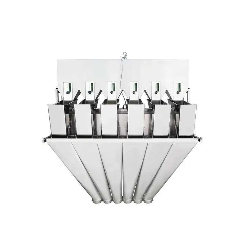 6 Heads linear weigher for weighing granule and powder 1