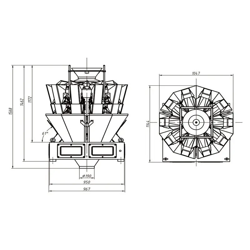 Quality Meat Weigher Series for Frozen Food 6