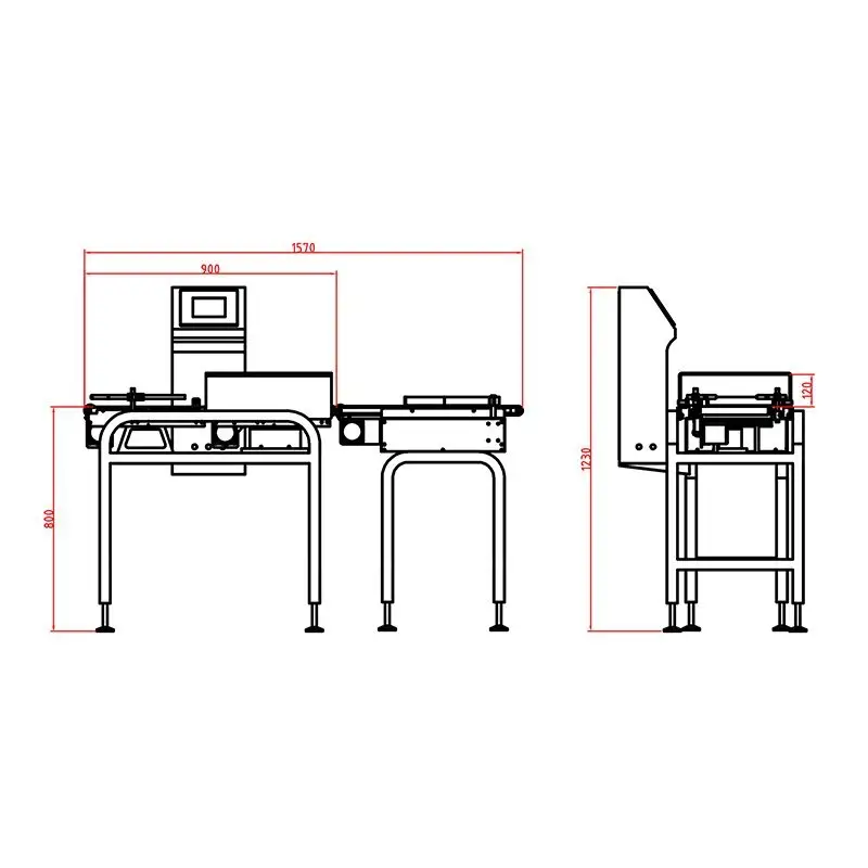 Durable Checkweigher Scale Manufacturing for Food Packing 3