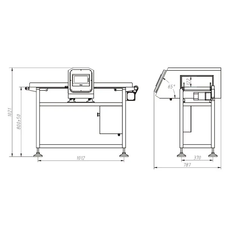 Hot Selling Metal Detector Machine Supplier for Food Packing 3