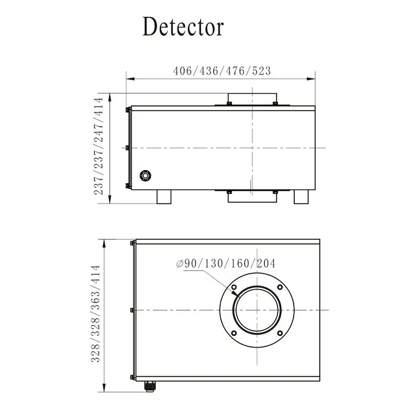 Cost-Effectivedetector Metal for Non Food Packing OEM/ODM JW-GX80 2