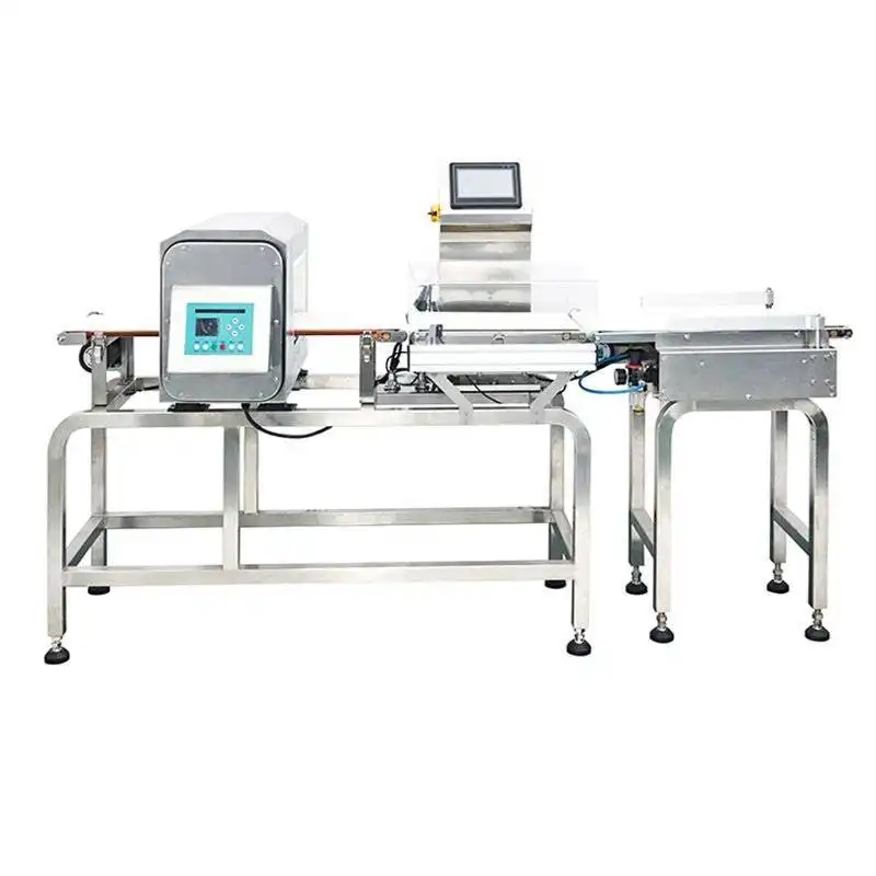 Comprobador de peso y detector de metales combinados 1