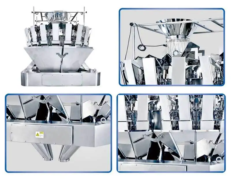 10 Head Multihead Weigher Factory Direct Supply for Medicinal7-30days 2