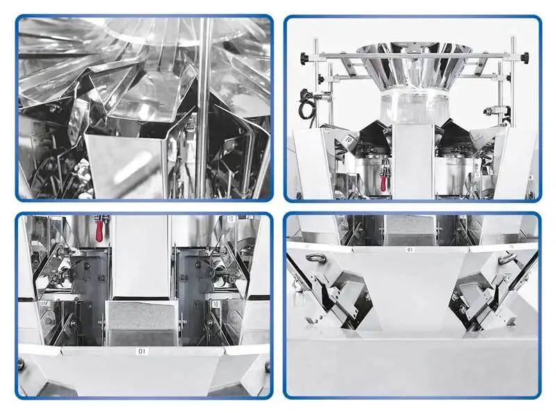 Low-Cost Multi Head Combination Weigher Manufacturer for Hardware Plastics 2