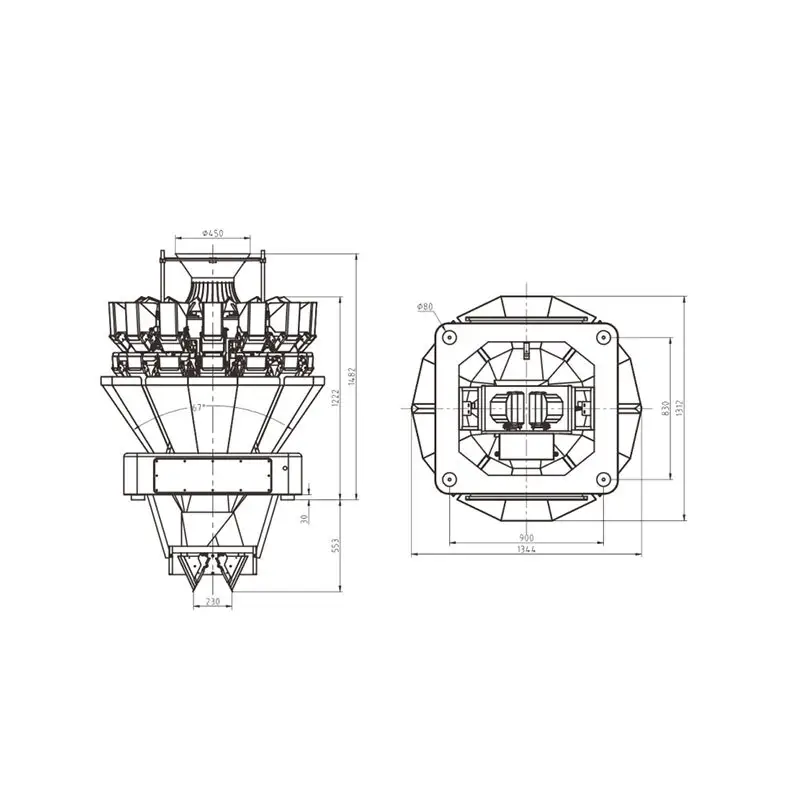 Customized Multi Head Packing Machine Multi Head Packing Machine Company 4