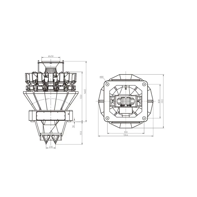 Newly Multihead Weighers Multihead Weighers Company 3