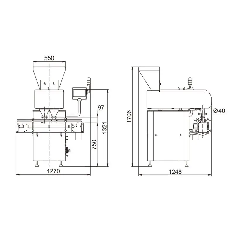 Long Lasting Small Parts Counting Machine Supply for Medicinal 6
