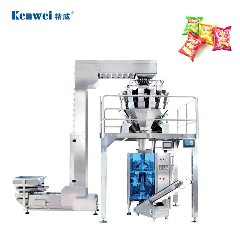 Máquina de empaque vertical estándar para bocadillos JW-B para bocadillos1 1