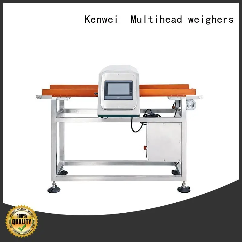 dropped paper packaging foil Kenwei Brand meat metal detector manufacturer 1