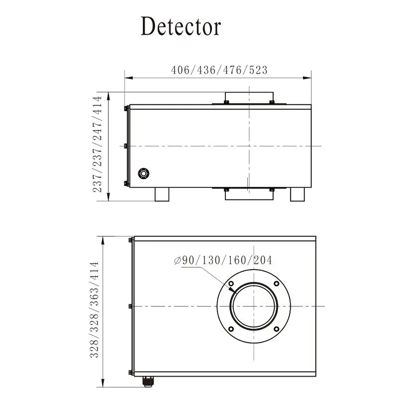 high-tech automatic meat metal detector Kenwei manufacturer 3