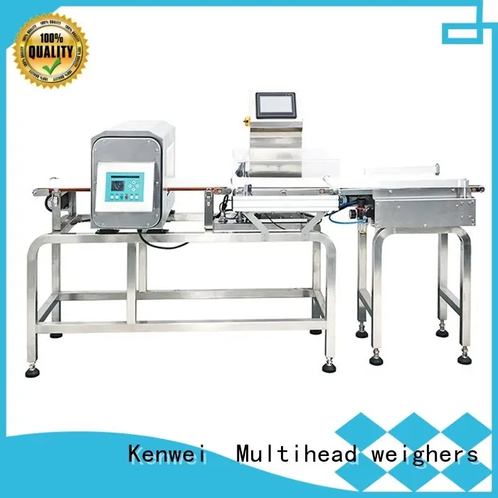 Custom metal combined metaldetector Kenwei weigher 1