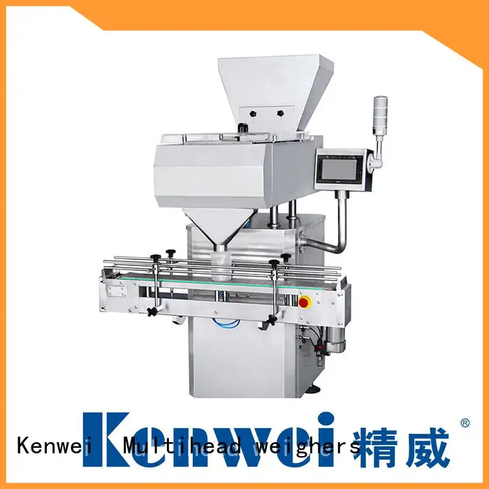 automatic two stage pill counter machine double channel Kenwei Brand company 1
