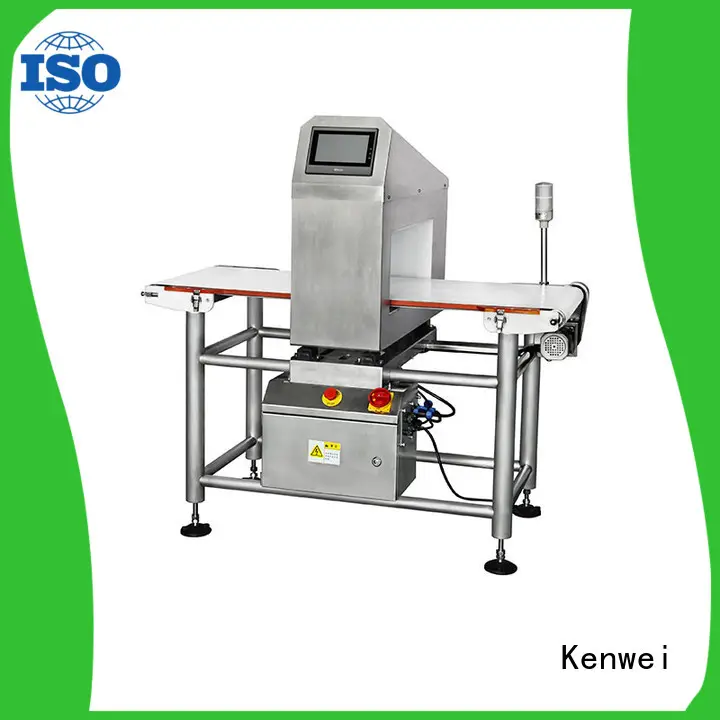 meat metal detector horizontal paper packaging Kenwei Brand company 1