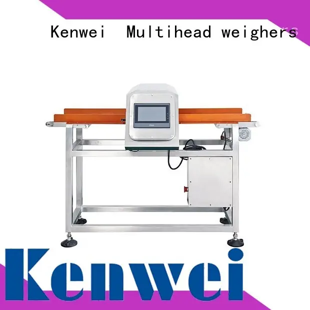 horizontal paper packaging chemical Kenwei Brand meat metal detector factory 1