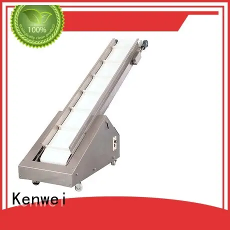 Kenwei Brand rotary converyor inclined finished conveyor system 1