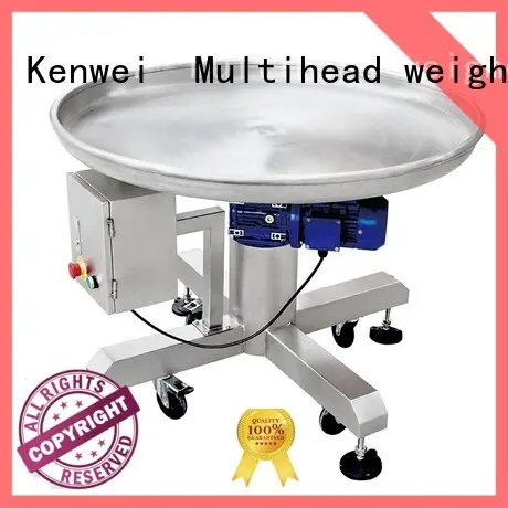 table rotary packing table combination indoor Kenwei 1