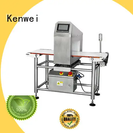 Kenwei dropped metal detector food processing industry easy maintenance for textile 1