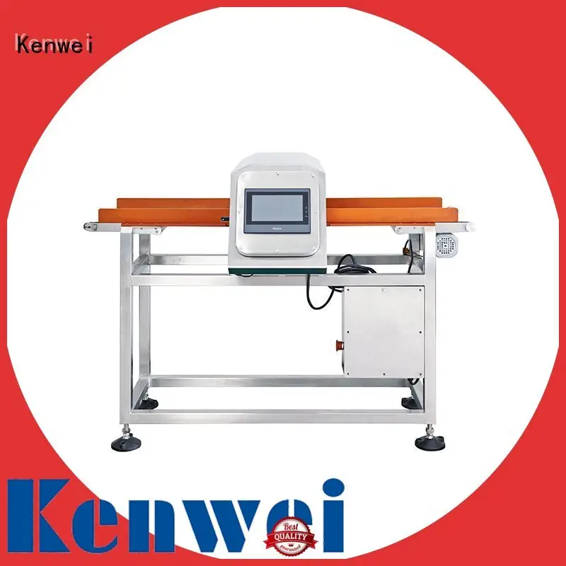 Kenwei horizontal cheap metal detectors easy to disassemble for toy rubber industry 1