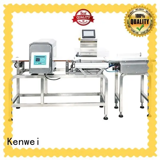 Kenwei flexibly checkweigher easy to install for chemical 1