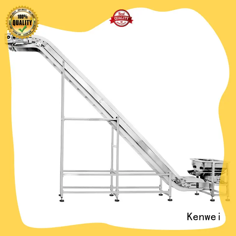 Kenwei inclined conveyor equipment on sale for food 1