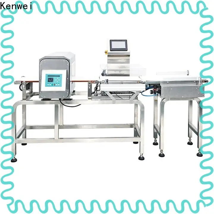 Kenwei checkweigher and metal detector design 1