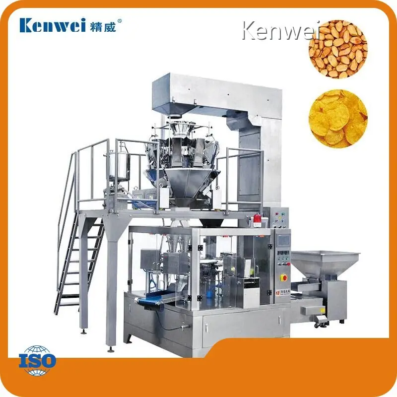 Cost-Effectiveautomatic Rotary Pouch Packing Machine for Frozen Food JW-B9 Kenwei 1