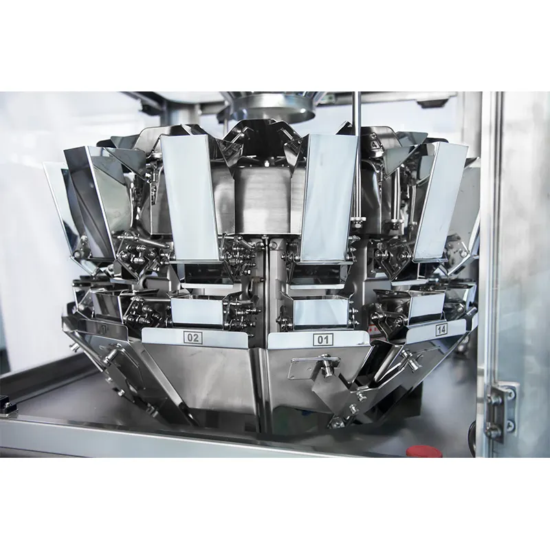 14 Head Multihead Weigher Supplier for Agricultural Products Zhongshan Port 7