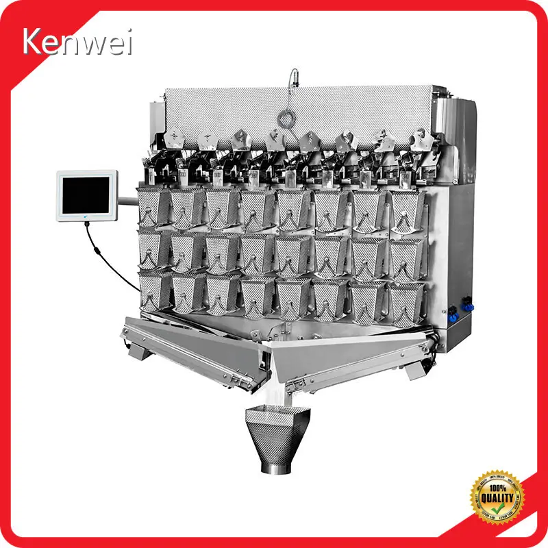 Quality Linear Multihead Weigher for Small Packaging Products 10-200g Kenwei 1