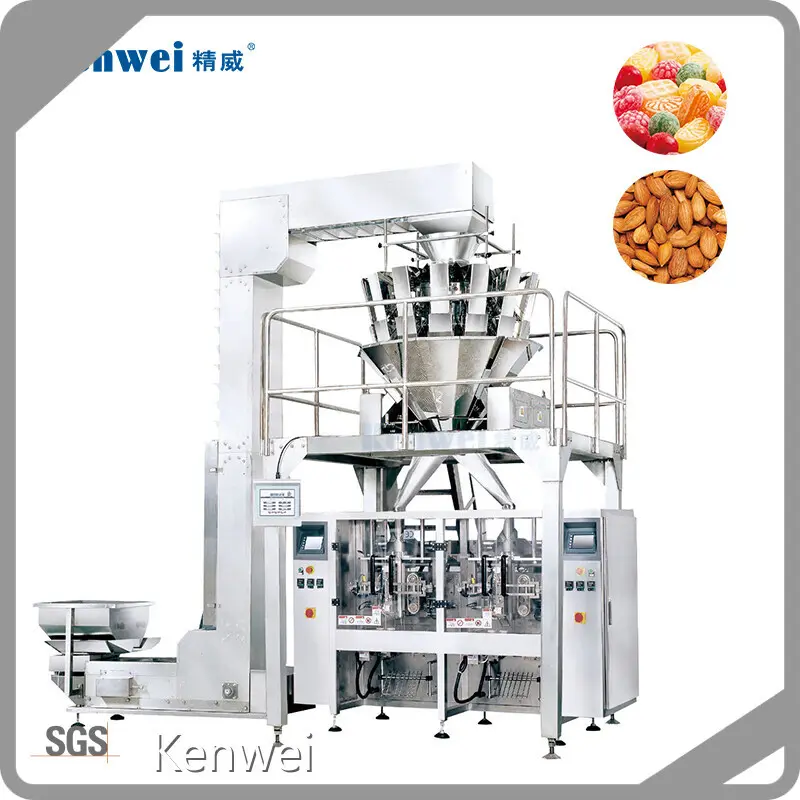 Twin Vertical Packaging Machines with Multihead Weigher for Automated High-Speed Packaging JW-B2