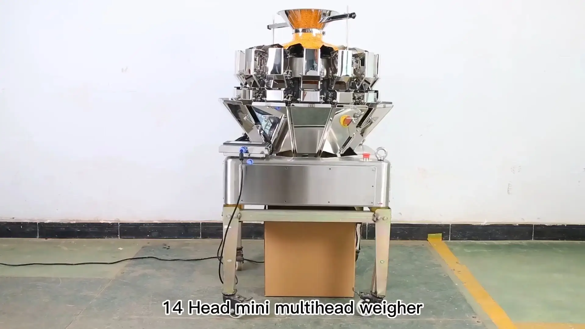 Mini peseuse de très haute précision à 10 têtes avec trémie de 0,3 L 1