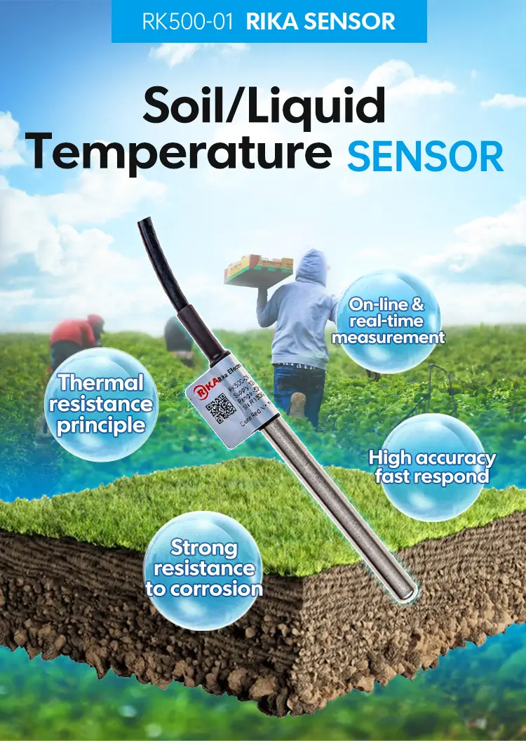 RK500-01 Soil / Liquid Temperature Sensor 12