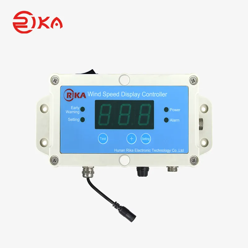 Rika Sensors digital wind speed meter supplier for wind spped monitoring 2