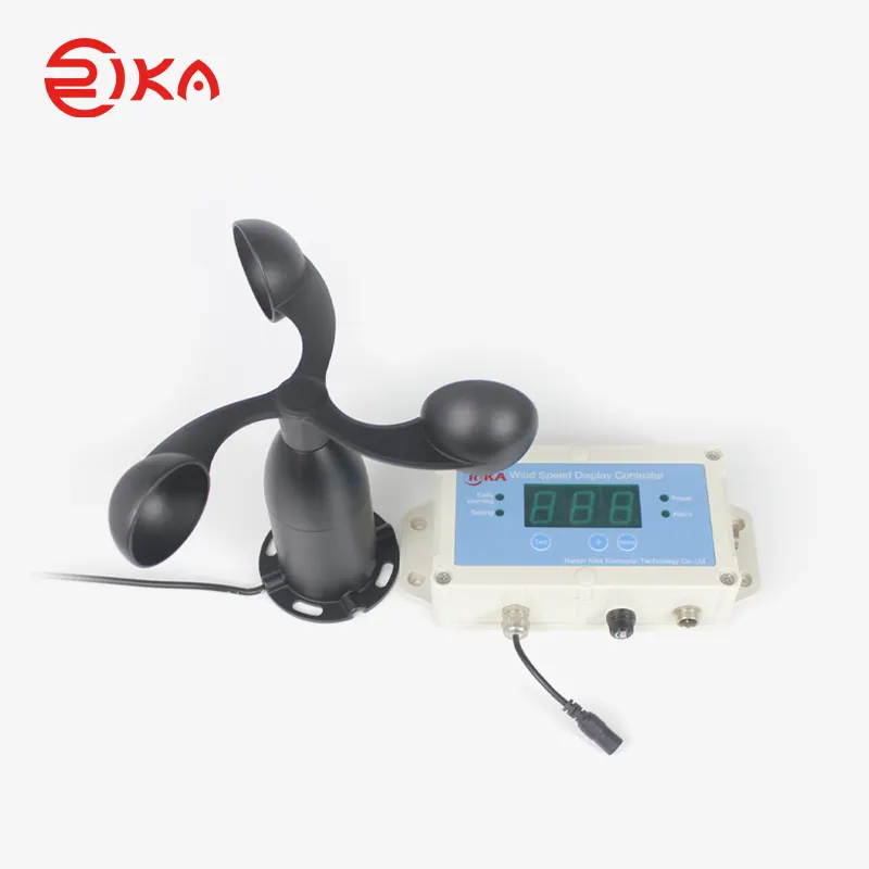 Rika Sensors digital wind speed meter supplier for wind spped monitoring 3