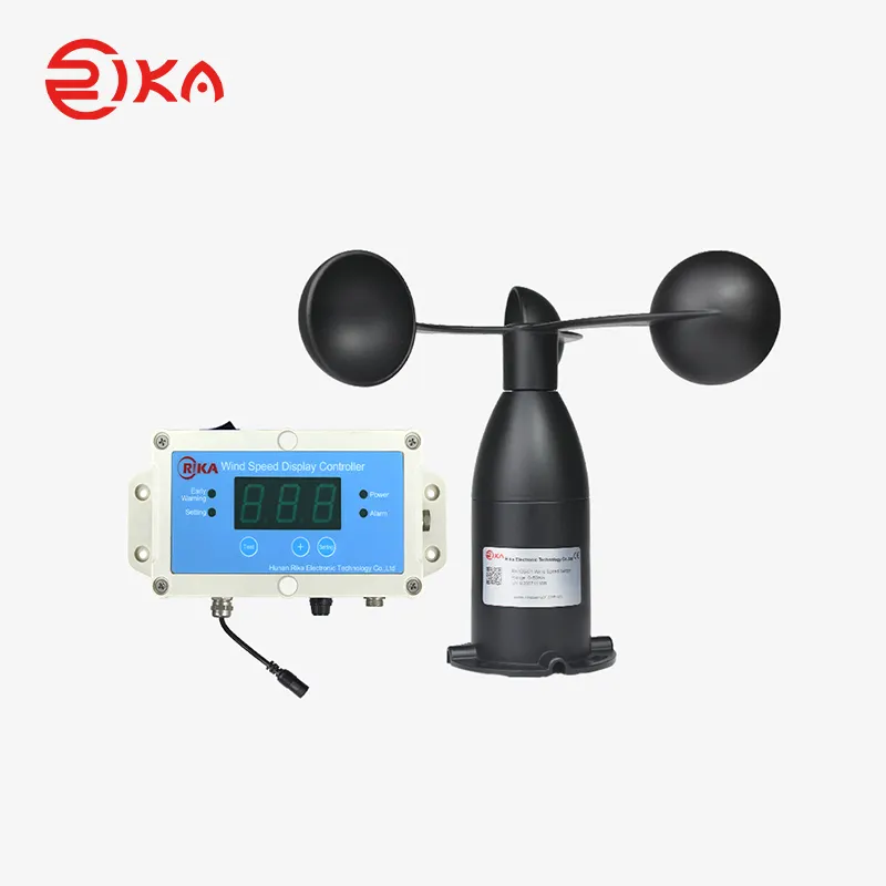 Rika Sensors digital wind speed meter supplier for wind spped monitoring 1