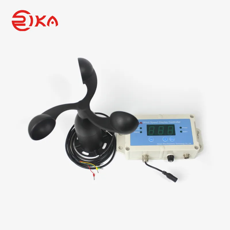 Rika Sensors digital wind speed meter supplier for wind spped monitoring 4