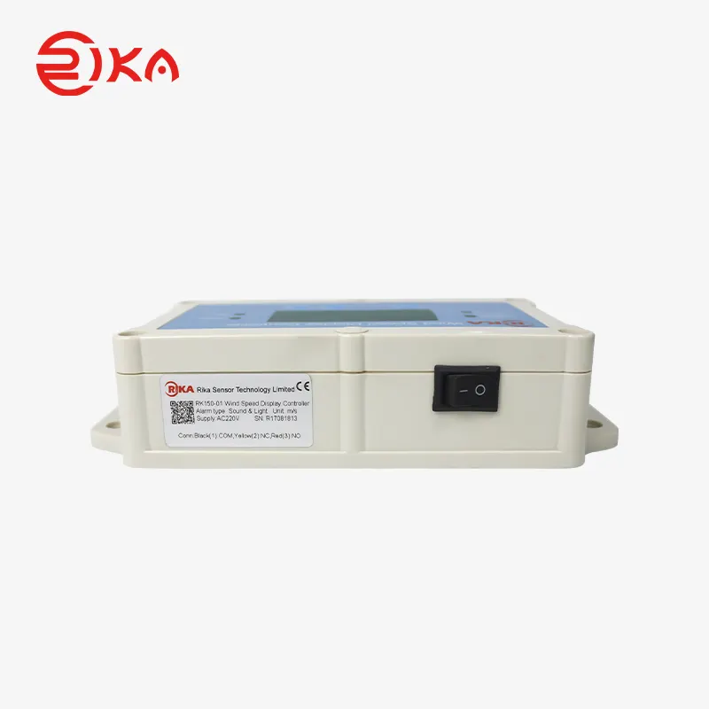 Rika Sensors digital wind speed meter supplier for wind spped monitoring 6