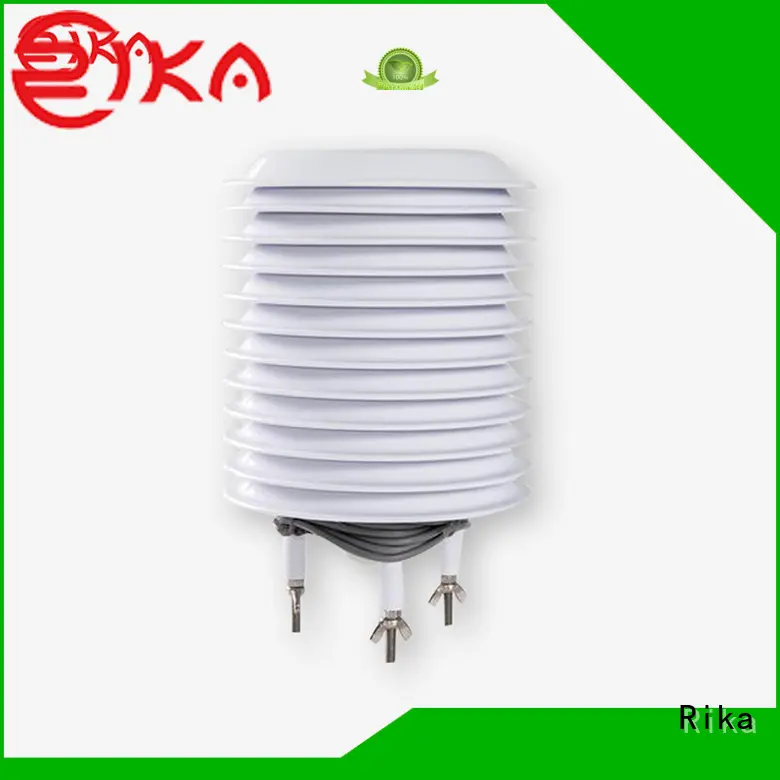 Rika weather station radiation shield supplier for relative humidity measurement 1