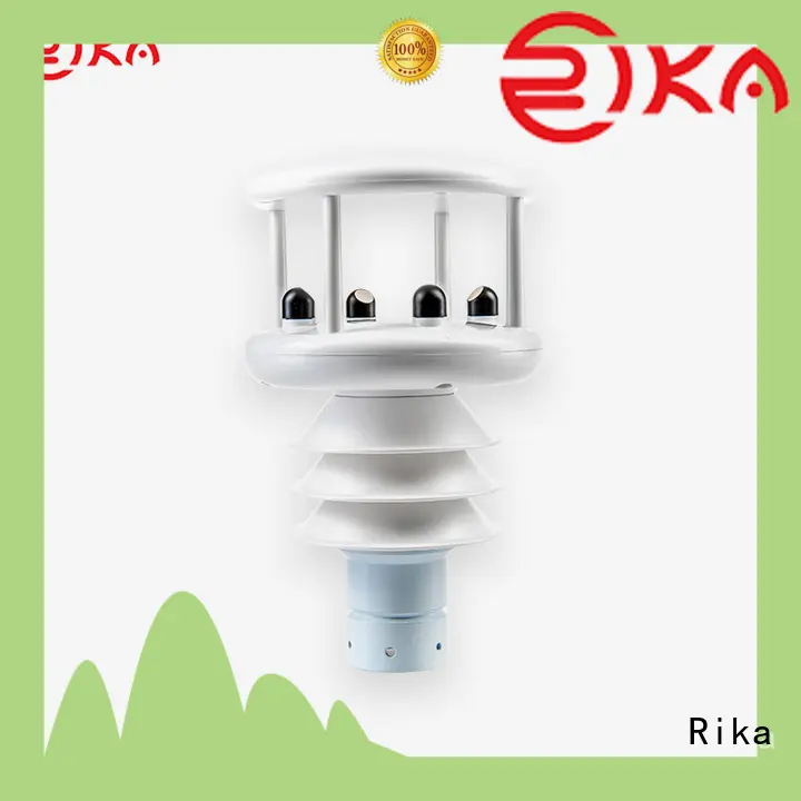 Rika best weather station solution provider for wind speed & direction detecting 1