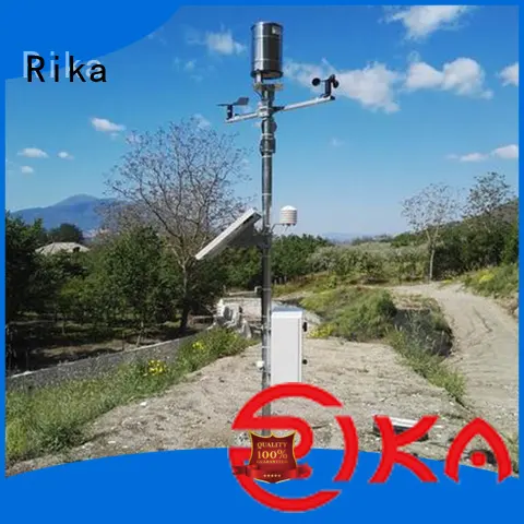 Rika meteorological station solution provider for soil temperature measurement 1